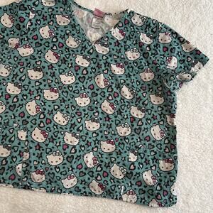Hello Kitty scrub top - 3X
